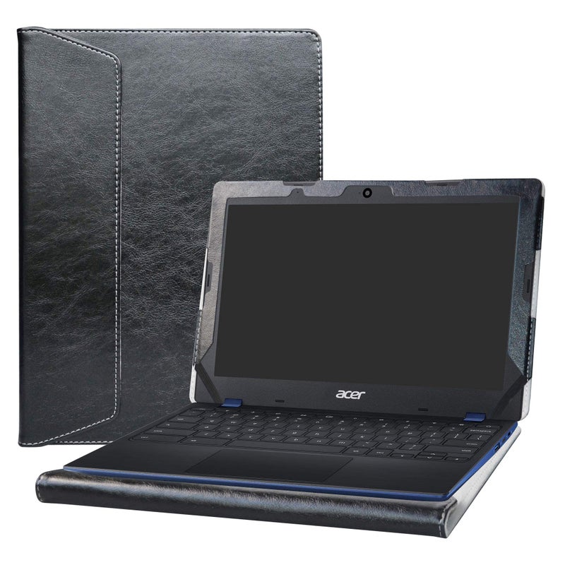 Alapmk غطاء واقي من Alapmk لجهاز Acer Chromebook 11 CB311-8H/Chromebook 311 CB311-9H بحجم 11.6" [لا يناسب Chromebook 11 CB311-7H CB3-131 CB3-132 C771T CB3-111 C732]، أسود - Image 1